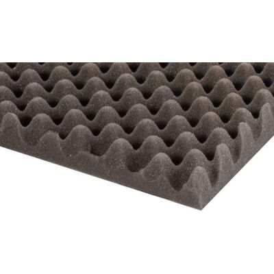 Adam Hall Espuma corrugada plástico 200 cm x 100 cm x 30 mm Adam Hall Espuma corrugada plástico 200 cm x 100 cm x 30 mm
