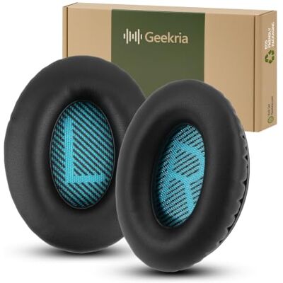 GEEKRIA Almohadillas de Repuesto para Bose QC25 y SoundLink GEEKRIA Almohadillas de Repuesto para Bose QC25 y SoundLink