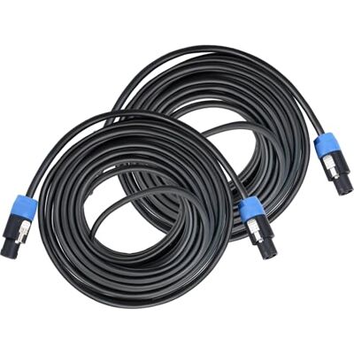 Pronomic pro-line BOXSP2-25 Cable de Altavoz Compatible con Speakon 25 m Conectores: 2 polos compatibles con Speakon, Sección del conductor: 2x 2, 5 mm², Longitud: 25 m, Color de la cubierta: negro Pronomic pro-line BOXSP2-25 Cable de Altavoz Compatible con Speakon 25 m Conectores: 2 polos compatibles con Speakon, Sección del conductor: 2x 2, 5 mm², Longitud: 25 m, Color de la cubierta: negro