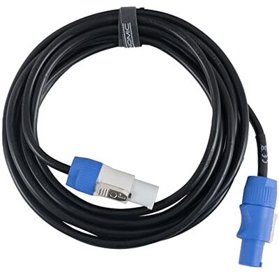 Pronomic Power Twist 5 Cable de Alimentación 5m, 5 mm², Color: negro Pronomic Power Twist 5 Cable de Alimentación 5m, 5 mm², Color: negro