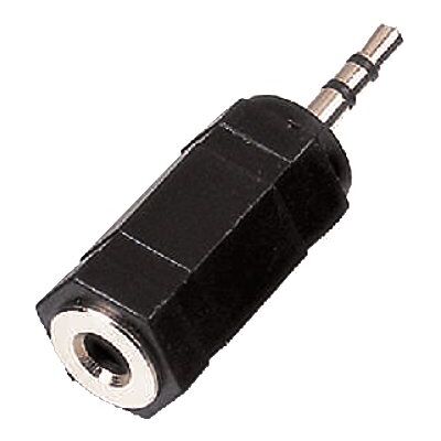 Soundsation Adattatore Jack Maschio 2.5mm STEREO Jack Femmina 3.5mm STEREO (conf. 1 pezzo) Soundsation Adattatore Jack Maschio 2.5mm STEREO Jack Femmina 3.5mm STEREO (conf. 1 pezzo)