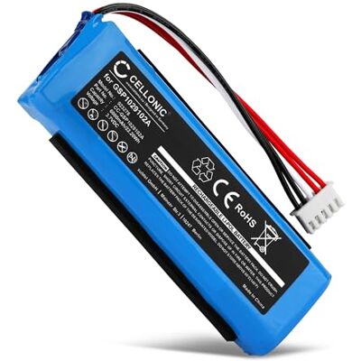 CELLONIC Batería Compatible con JBL GSP1029102A (Version 2) 6000mAh, 3.7V, Litio Polímero para JBL Charge 3 (2016) CELLONIC Batería Compatible con JBL GSP1029102A (Version 2) 6000mAh, 3.7V, Litio Polímero para JBL Charge 3 (2016)