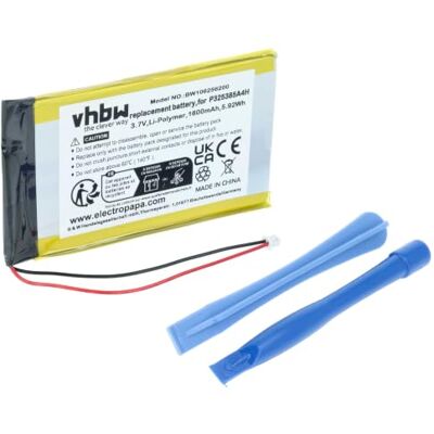 vhbw Batería Compatible con Apple iPod 5GB M8541LL/A 5GB M8697LL/A, 5GB M8513LL/A reproductor de música MP3 (1600 mAh, 3,7 V, Li-poli) vhbw Batería Compatible con Apple iPod 5GB M8541LL/A 5GB M8697LL/A, 5GB M8513LL/A reproductor de música MP3 (1600 mAh, 3,7 V, Li-poli)