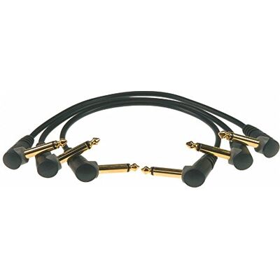 Klotz Cables patch, 3 unidades, 0.30 m de largo Klotz Cables patch, 3 unidades, 0.30 m de largo