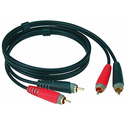 Klotz Cable de sonido, 2 puntos de contacto, 1 m de largo Klotz Cable de sonido, 2 puntos de contacto, 1 m de largo