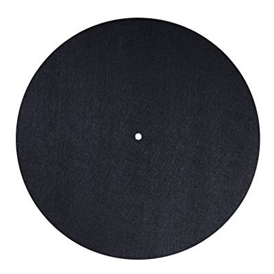 Dynavox PM2 Alfombrilla para Plato giradiscos PM2, Fieltro antiestático, 30 cm de diámetro, Negro Dynavox PM2 Alfombrilla para Plato giradiscos PM2, Fieltro antiestático, 30 cm de diámetro, Negro
