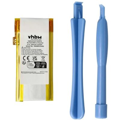 vhbw Batería Compatible con Apple iPod Nano 4G 16G 4G, 4.Generation 8GB, 4ª generación reproductor de música MP3 (230 mAh, 3,7 V, Li-poli) vhbw Batería Compatible con Apple iPod Nano 4G 16G 4G, 4.Generation 8GB, 4ª generación reproductor de música MP3 (230 mAh, 3,7 V, Li-poli)