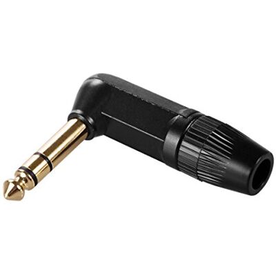 Soundsation Connettore Yongsheng by Neutrik® 6.3mm Jack STEREO ad angolo (scatola 25 pz) Soundsation Connettore Yongsheng by Neutrik® 6.3mm Jack STEREO ad angolo (scatola 25 pz)