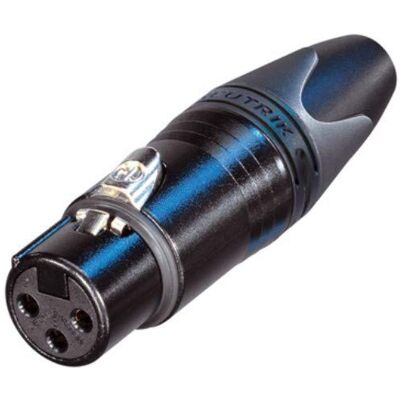 Neutrik Conector XLR de 3 pines NC 3 FXX-BAG Neutrik Conector XLR de 3 pines NC 3 FXX-BAG