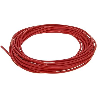 Unbekannt Elektrokabel 0,5 mm² – 5 m – Rojo Unbekannt Elektrokabel 0,5 mm² – 5 m – Rojo