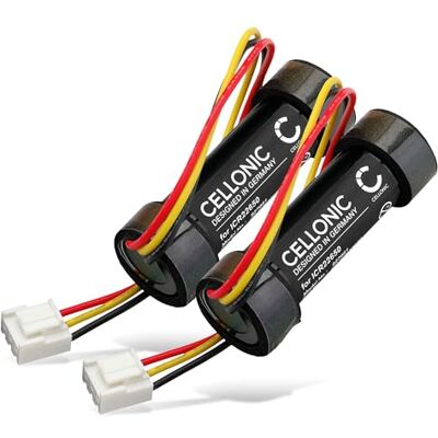 CELLONIC 2X Batería Compatible con Harman Kardon Onyx Studio 4 2x, (3000mAh-3.7V-Ion de litio), Altavoz Batería, para Harman Kardon ICR22650 CELLONIC 2X Batería Compatible con Harman Kardon Onyx Studio 4 2x, (3000mAh-3.7V-Ion de litio), Altavoz Batería, para Harman Kardon ICR22650