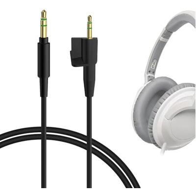 GEEKRIA Cable de audio compatible con Bose AE2 (329532-0010), AE2i, AE2w, cable estéreo de reemplazo AUX de 3,5 mm a 2,5 mm (1,2 m) GEEKRIA Cable de audio compatible con Bose AE2 (329532-0010), AE2i, AE2w, cable estéreo de reemplazo AUX de 3,5 mm a 2,5 mm (1,2 m)