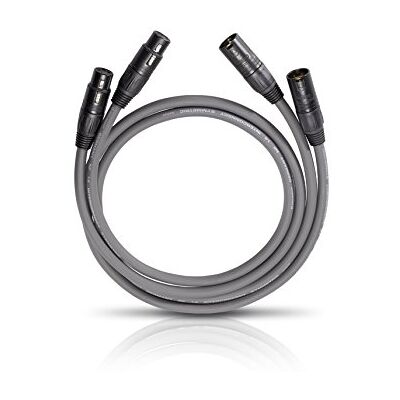 OEHLBACH NF 14 Master X 500 Audiokabel Set mit XLR-Stecker Symmetrischer Aufbau & SPOFC CD-Player, Vor-/Endstufe 2 x 5 m anthrazit OEHLBACH NF 14 Master X 500 Audiokabel Set mit XLR-Stecker Symmetrischer Aufbau & SPOFC CD-Player, Vor-/Endstufe 2 x 5 m anthrazit