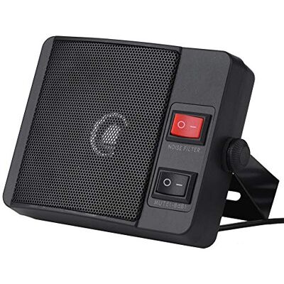 Bewinner TS-750 Mini Altavoz Externo Duradero con Interruptor de Filtro de Ruido y Interruptor Mute para Radio Bidireccional Altavoz Portátil para Walkie Talkie Radio Móvil de Automóvil Bewinner TS-750 Mini Altavoz Externo Duradero con Interruptor de Filtro de Ruido y Interruptor Mute para Radio Bidireccional Altavoz Portátil para Walkie Talkie Radio Móvil de Automóvil