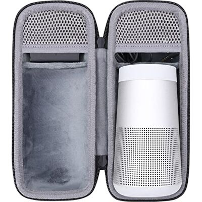 co2CREA Estuche Rígido para Bose SoundLink Revolve Altavoz Bluetooth Funda Solo, Estuche de EVA Antiimpacto con Asa para Viajes al Aire Libre co2CREA Estuche Rígido para Bose SoundLink Revolve Altavoz Bluetooth Funda Solo, Estuche de EVA Antiimpacto con Asa para Viajes al Aire Libre