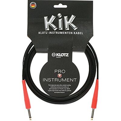 Klotz Cable de instrumento, 6 m, color rojo Klotz Cable de instrumento, 6 m, color rojo