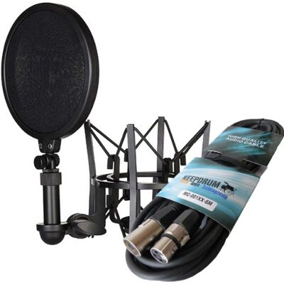 RØDE Rode SM6 Araña para micrófono (protección pop, cable de micrófono Keepdrum 6 m) RØDE Rode SM6 Araña para micrófono (protección pop, cable de micrófono Keepdrum 6 m)