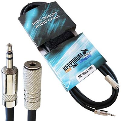 keepdrum MC-099XJ Cable alargador estéreo de 3,5 mm (3 m) keepdrum MC-099XJ Cable alargador estéreo de 3,5 mm (3 m)