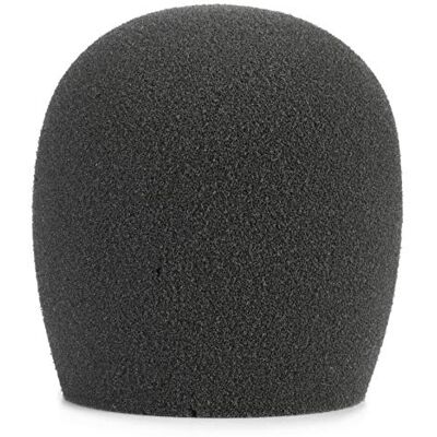 Shure Parabrisas de espuma para todos los micrófonos tipo bola , Gris Shure Parabrisas de espuma para todos los micrófonos tipo bola , Gris