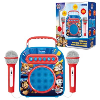LEXIBOOK , La Patrulla Canina, Altavoz Bluetooth 2 Micrófonos, Azul, LEXIBOOK , La Patrulla Canina, Altavoz Bluetooth 2 Micrófonos, Azul,