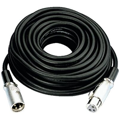MONACOR IMG Cable para micrófono XLR (10 m), color negro MONACOR IMG Cable para micrófono XLR (10 m), color negro