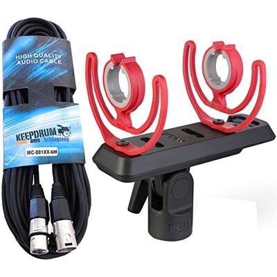 RØDE Rode Soporte para micrófono (incluye cable XLR Keepdrum, 6 m) RØDE Rode Soporte para micrófono (incluye cable XLR Keepdrum, 6 m)