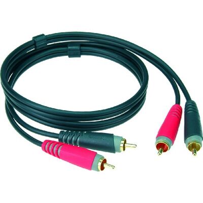 Klotz Cable de sonido, 2 puntos de contacto, 6 m de largo Klotz Cable de sonido, 2 puntos de contacto, 6 m de largo