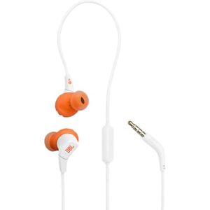 JBL Endurance Run 3 Auriculares Deportivos con Cable, tecnología FlipHook y TwistLock, Resistentes al Polvo y al Agua, IP65, Sonido Pure Bass, micrófono y Mando, Blanco JBL Endurance Run 3 Auriculares Deportivos con Cable, tecnología FlipHook y TwistLock, Resistentes al Polvo y al Agua, IP65, Sonido Pure Bass, micrófono y Mando, Blanco