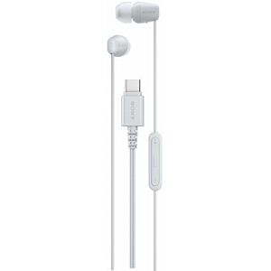 Sony IER‑EX15C: Auriculares con Cable USB-C y micrófono, Casos in Ear Ligeros para Android, iPhone, portátiles y PC; Cable sin enredos, Sonido nítido Viajar y para Uso Diario Blanco Sony IER‑EX15C: Auriculares con Cable USB-C y micrófono, Casos in Ear Ligeros para Android, iPhone, portátiles y PC; Cable sin enredos, Sonido nítido Viajar y para Uso Diario Blanco