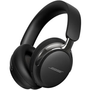 Bose QuietComfort Ultra Bluetooth (2.ª generación) Auriculares de Diadema inalámbricos con Audio Espacial, cancelación de Ruido con micrófono, hasta 30 Horas de reproducción, Negro Bose QuietComfort Ultra Bluetooth (2.ª generación) Auriculares de Diadema inalámbricos con Audio Espacial, cancelación de Ruido con micrófono, hasta 30 Horas de reproducción, Negro