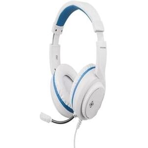 Deltaco Auricular y Auricular Alámbrico Casco Gaming Azul, Blanco Deltaco Auricular y Auricular Alámbrico Casco Gaming Azul, Blanco