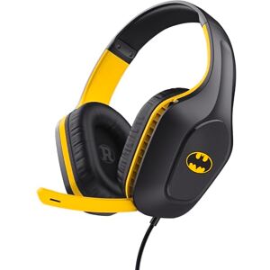 GXTrust 415BM Zirox Cascos Gaming Ligeros con Licencia Batman, Drivers de 50 mm, Conexión 3.5 mm, Micrófono Plegable, Auriculares con Cable 1,2 m, Cascos Over-Ear, Negro GXTrust 415BM Zirox Cascos Gaming Ligeros con Licencia Batman, Drivers de 50 mm, Conexión 3.5 mm, Micrófono Plegable, Auriculares con Cable 1,2 m, Cascos Over-Ear, Negro