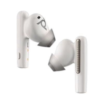 PLT Poly Earbuds de Repuesto, Blancos, Izquierda + Derecha, para Voyager Free 60 PLT Poly Earbuds de Repuesto, Blancos, Izquierda + Derecha, para Voyager Free 60
