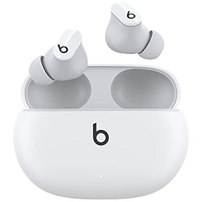 Beats New Studio Buds – True Wireless Noise Cancelling Earbuds – Compatible with Apple & Android, Built-in Microphone, IPX4 Rating, Sweat Resistant Earphones, Class 1 Bluetooth Headphones White Beats New Studio Buds – True Wireless Noise Cancelling Earbuds – Compatible with Apple & Android, Built-in Microphone, IPX4 Rating, Sweat Resistant Earphones, Class 1 Bluetooth Headphones White