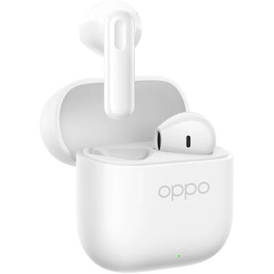 Oppo Enco Buds3 Auriculares Inalámbricos True Wireless, Auriculares Intrauditivos Bluetooth 5.4 Estéreo, 48H de Reproducción, Unidad de Altavoz Dinámico de 12,4mm, IP55, Sonido Espacial 3D, Snow White Oppo Enco Buds3 Auriculares Inalámbricos True Wireless, Auriculares Intrauditivos Bluetooth 5.4 Estéreo, 48H de Reproducción, Unidad de Altavoz Dinámico de 12,4mm, IP55, Sonido Espacial 3D, Snow White