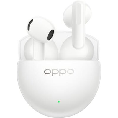 Oppo Enco Air5s Auriculares inalámbricos Semi intrauditivos, cancelación Ruido adaptativa, Triple micrófono Llamadas IA, Bluetooth 6.0, 48h autonomía Estuche Carga, Lunar White Oppo Enco Air5s Auriculares inalámbricos Semi intrauditivos, cancelación Ruido adaptativa, Triple micrófono Llamadas IA, Bluetooth 6.0, 48h autonomía Estuche Carga, Lunar White