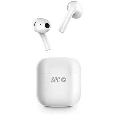 SPC Zion Studio – Auriculares inalámbricos Bluetooth 5.2 con cancelación de Ruido, ultracompactos, Control táctil, Manos Libres, Resistentes al Agua y Estuche de Carga USB-C, Negro SPC Zion Studio – Auriculares inalámbricos Bluetooth 5.2 con cancelación de Ruido, ultracompactos, Control táctil, Manos Libres, Resistentes al Agua y Estuche de Carga USB-C, Negro