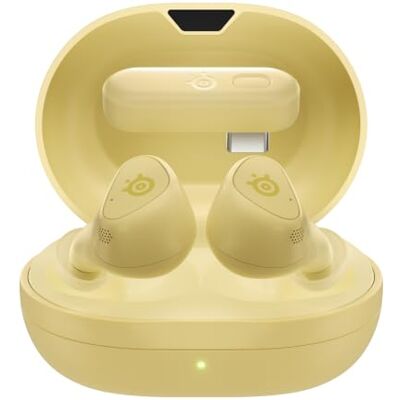 SteelSeries Arctis GameBuds™ Auriculares Gaming Inalámbricos para Xbox/PC Yuzu -Edición Limitada, 2,4 GHz + BT5.3, cancelación Activa de Ruido, batería 40 H, SteelSeries Arctis GameBuds™ Auriculares Gaming Inalámbricos para Xbox/PC Yuzu -Edición Limitada, 2,4 GHz + BT5.3, cancelación Activa de Ruido, batería 40 H,