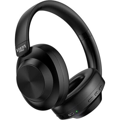 Vieta Way 5 Auriculares de Diadema Inalámbricos Bluetooth 5.4 con Cancelación de Ruido, 50h de Batería. Cascos Gaming con Microfono Doble Plegado Compacto, Conexión Aux In Cable 3.5mm y USB-C Vieta Way 5 Auriculares de Diadema Inalámbricos Bluetooth 5.4 con Cancelación de Ruido, 50h de Batería. Cascos Gaming con Microfono Doble Plegado Compacto, Conexión Aux In Cable 3.5mm y USB-C
