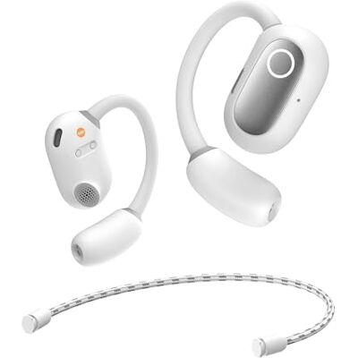 Baseus Eli Sport 1 Open Ear Auriculares Bluetooth, Acústica Direccional, Bajos Imprimidos, Ultraligeros, IPX4 Impermeables, Micrófonos ENC, Auriculares Inalámbricos Bluetooth 5.3 para Correr, Baseus Eli Sport 1 Open Ear Auriculares Bluetooth, Acústica Direccional, Bajos Imprimidos, Ultraligeros, IPX4 Impermeables, Micrófonos ENC, Auriculares Inalámbricos Bluetooth 5.3 para Correr,