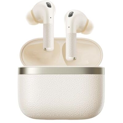 Edifier W260NC Auriculares con Cancelación de Ruido Activa de 45dB, Audio Inalámbrico Hi-Res con LDAC, AAC, 6 Mics con IA para Llamadas Nítidas, Doble Driver Dinámico, IP54, Bluetooth 5.3, Marfil Edifier W260NC Auriculares con Cancelación de Ruido Activa de 45dB, Audio Inalámbrico Hi-Res con LDAC, AAC, 6 Mics con IA para Llamadas Nítidas, Doble Driver Dinámico, IP54, Bluetooth 5.3, Marfil