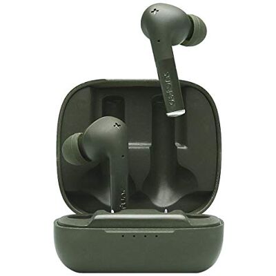 Defunc True Gaming Auriculares inalámbricos con Estuche de Carga, Color Verde Defunc True Gaming Auriculares inalámbricos con Estuche de Carga, Color Verde