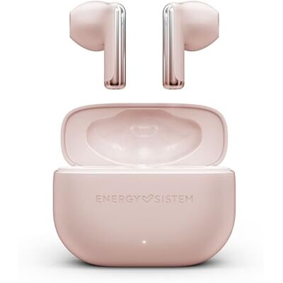 Energy Sistem StyleBuds Auriculares Bluetooth True Wireless con ESmart Connect 25H de Bateria Carga rapida Deep Bass Bluetooth 5.4 IPX4 y Microfono ENC (Rose) Energy Sistem StyleBuds Auriculares Bluetooth True Wireless con ESmart Connect 25H de Bateria Carga rapida Deep Bass Bluetooth 5.4 IPX4 y Microfono ENC (Rose)