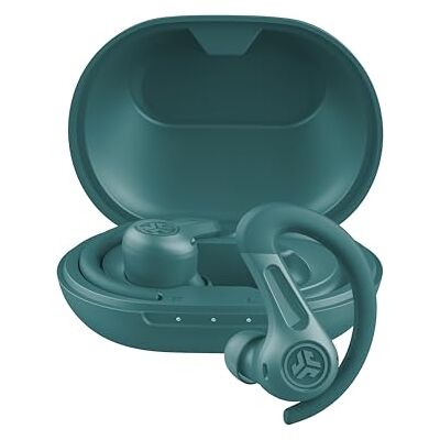 JLab JBuds Sport ANC 4 Auriculares Bluetooth Deportivos, Verde Azulado Auriculares Deportivos Intraauriculares, 60h+, Cancelación de Ruido, Inalámbricos, Estuche USB-C, IP66 Sudor, Multipunto JLab JBuds Sport ANC 4 Auriculares Bluetooth Deportivos, Verde Azulado Auriculares Deportivos Intraauriculares, 60h+, Cancelación de Ruido, Inalámbricos, Estuche USB-C, IP66 Sudor, Multipunto