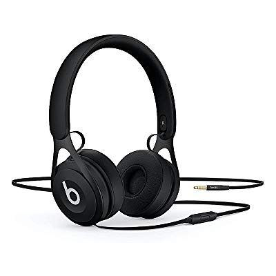 Beats EP Auriculares de Diadema con Cable, sin batería para una Escucha ilimitada, micrófono y Controles Integrados, Color Negro Beats EP Auriculares de Diadema con Cable, sin batería para una Escucha ilimitada, micrófono y Controles Integrados, Color Negro