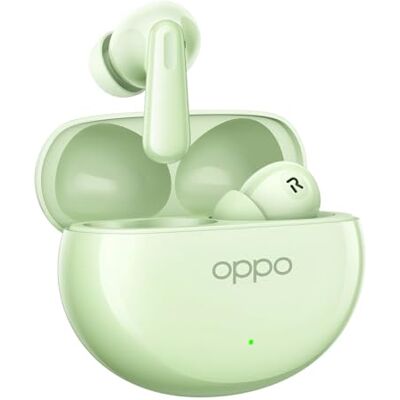 Oppo Enco Air4 Auriculares True Wireless, Bluetooth 5.4 Estéreo Intrauditivos, 43H Reproducción, Cancelación Activa de Ruido 32dB, Llamadas Claras IA con Doble Micrófono, Graves Profundos, Fresh Mint Oppo Enco Air4 Auriculares True Wireless, Bluetooth 5.4 Estéreo Intrauditivos, 43H Reproducción, Cancelación Activa de Ruido 32dB, Llamadas Claras IA con Doble Micrófono, Graves Profundos, Fresh Mint