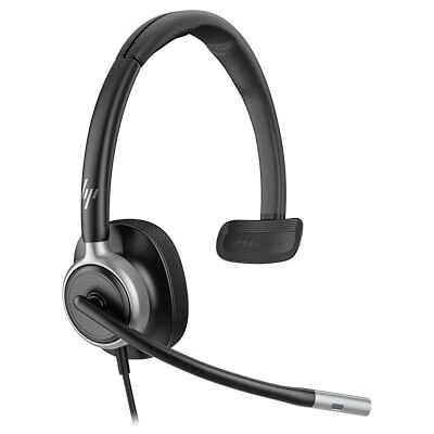 POLY HP Mission 610 Auricular USB-C Mono Profesional para Uso Diario Intensivo, Micrófono con Cancelación de Ruido con IA, Indicador de Llamada en Uso, Comodidad Todo el Día, PC y Mac POLY HP Mission 610 Auricular USB-C Mono Profesional para Uso Diario Intensivo, Micrófono con Cancelación de Ruido con IA, Indicador de Llamada en Uso, Comodidad Todo el Día, PC y Mac