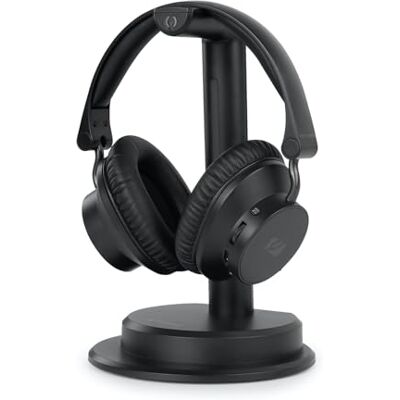 Muse M285CTV. Auriculares de TV con Base transmisora y de Carga. Bluetooth, Manos Libres. Ajuste Independiente de Canal. 30 Horas de batería. Ecualizador Muse M285CTV. Auriculares de TV con Base transmisora y de Carga. Bluetooth, Manos Libres. Ajuste Independiente de Canal. 30 Horas de batería. Ecualizador