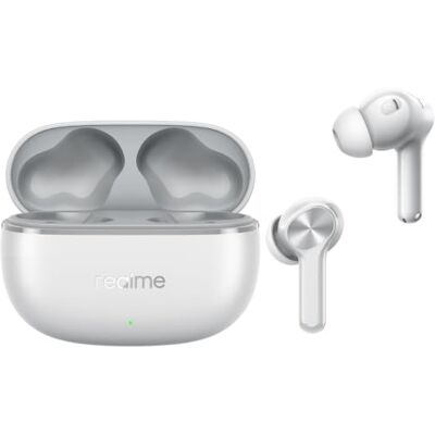 realme Buds T200 Lite Auriculares in-ear inalámbricos auténticos, controlador dinámico de 12,4 mm, duración de la batería de hasta 48 horas, latencia de 45 mm, resistencia IPX4, ENC, Bluetooth 5.4 realme Buds T200 Lite Auriculares in-ear inalámbricos auténticos, controlador dinámico de 12,4 mm, duración de la batería de hasta 48 horas, latencia de 45 mm, resistencia IPX4, ENC, Bluetooth 5.4
