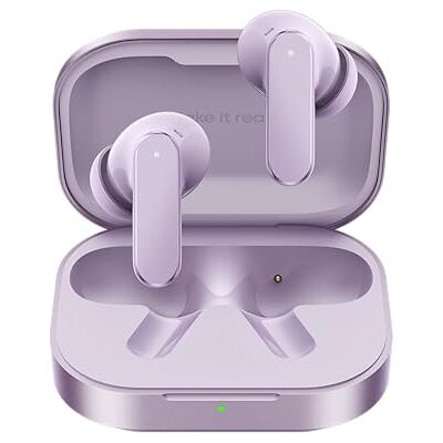 realme Buds Air 8 Auriculares Bluetooth inalámbricos, in-Ear con ANC, Audio Hi-Res LDAC, 6 micrófonos, hasta 58 h de batería, Bluetooth 5.4, IP55, Gaming y Deporte, Purple realme Buds Air 8 Auriculares Bluetooth inalámbricos, in-Ear con ANC, Audio Hi-Res LDAC, 6 micrófonos, hasta 58 h de batería, Bluetooth 5.4, IP55, Gaming y Deporte, Purple